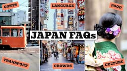 FIRST Time to JAPAN FAQs Answered for 2024