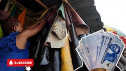 We spent 20,000 NAIRA in Mushin Leather Market with @OreoluwaIshola