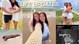 Life updates chit chat: plans, surgery, relationships, & more