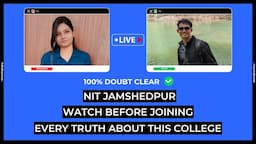 NIT Jamshedpur 🔥100% Placements🤩 Detailed College Review | Gajab Placements | College Life | Hostel