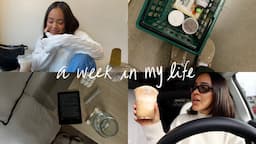 weekly vlog: facial, unboxing, fall baking, book review and more! | Maria Bethany