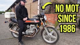 REBUILDING MY ABANDONED HONDA CB250 | THE BEGINNING