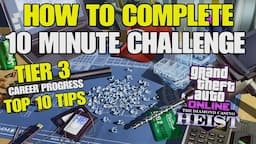 GTA Online - How to Complete The Diamond Casino Heist Under 10 Minutes! (Tier 3 Career Progress)