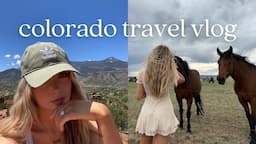 TRAVEL VLOG | being hot in colorado