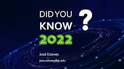 DID YOU KNOW 2022