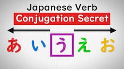 The ULTIMATE Japanese Verb Conjugation CHEAT SHEET