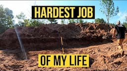 Digging Footings for an Off-Grid Cabin | Keweenaw Cabin build #1