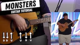 Monsters - GUITAR TUTORIAL (Iam Tongi)