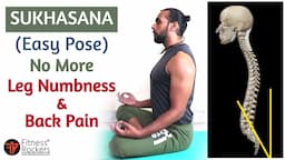 Sukhasana (The Easy Pose) | How to do Sukhasana | Mistakes & Right way | सुखासन कैसे करें