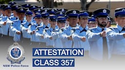 Attestation of Class 357 - NSW Police Force