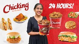 EATING ONLY CHICKING FOR 24 HOURS CHALLENGE 😋| ചിക്കിങ് മാത്രം കഴിച്ച് ഒരു ദിവസം | Lidiya Francis