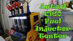 Trying Out my new Autool CT160 Fuel Injector Tester on Some Snake Eater Fuel Injectors