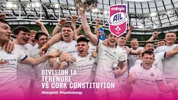 #EnergiaAIL Division 1A Final :: Terenure v Cork Constitution