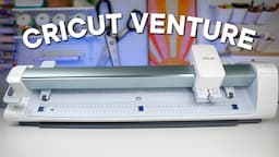 CRICUT VENTURE UNBOXING + REVIEW! | NEW CRICUT MACHINE! 🔥