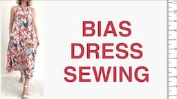 Bias dress PATTERN inside 🎥