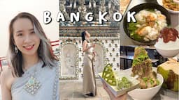 thailand vlog 🇹🇭 what I eat, shop & see in BANGKOK (wat arun, michellin star restaurants, markets)