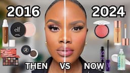 2016 vs 2024 MAKEUP TUTORIAL | Transforming Makeup Trends