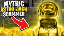 *NEW* SCAM RICH Astro Jack Scam! (Scammer Get Scammed) Fortnite Save The World