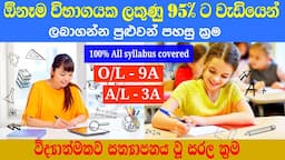 Study tips in sinhala | top 5 study tips for getting above 95% maks in any exam | 1000k message