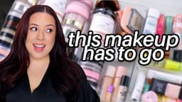 It’s time to GET RID of this makeup…*satisfying declutter*