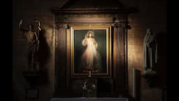 Christ High Priest In The Divine Mercy Image