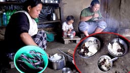 buff curry & rice in our lunch || Rita Rojan cooking lunch || Life in rural Nepal @Ritarojan