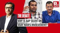 Arnab Corners AAP Panelist As He Tries To Defend Vijay Nair's Involvement In Delhi Liquorgate Case