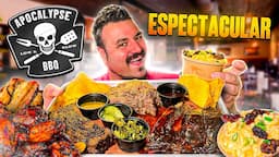 ESPERAMOS 2 horas de FILA para comer la MEJOR BBQ TEXANA de MIAMI | Apocalypse BBQ 🥩