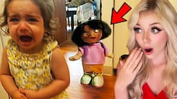 SCARIEST Haunted Dolls & Toys Caught MOVING on Camera....