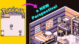 Remaking the Pokémon bedroom as Isometric Pixel Art