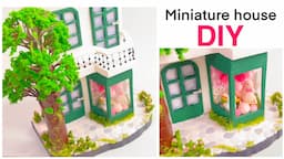 Making a Miniature House- DIY