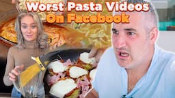 Italian Chef Reacts to Most DISGUSTING PASTA Recipes on FACEBOOK