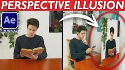 3D PICTURE PERSPECTIVE ILLUSION - After Effects VFX Tutorial