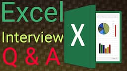 Top 41 MS Excel interview Questions with Answers In English #msexcel #upgradingway #exceljob #excel