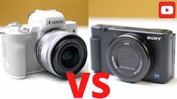 Sony Zv1 vs Canon M50 mark ii. Review, Comparison, and vlogging test!