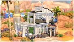 ASTRONAUTS MICRO HOME 🚀 | The Sims 4 Speedbuild | No CC