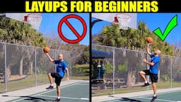 How To Shoot A Layup For Beginners! Basketball Basics [SECRETS]