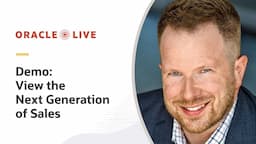 Oracle Fusion Sales live demo: view the next generation of sales | Oracle Live