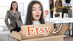 I BOUGHT ETSY FASHION MYSTERY BOXES!