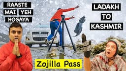 Zojilla Pass mai Mummy ko yeh dekhna pada | Drass to Srinagar