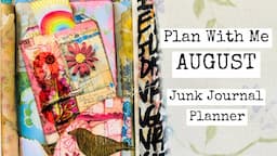 Plan with Me August/Trip to The Netherlands/Vintage Finds/New Digital Kit/Book Reviews