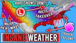 INSANE Weather! RARE Early Snowstorm, HUGE Cooldown, US Hurricane Threat? - Direct Weather Channel