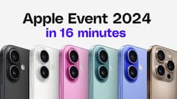 iPhone 16 event in 16 minutes