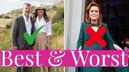 Best & Worst - Queen Mary Stuns During Summer Tour in Denmark, Sarah Ferguson at Safiyaa Dress