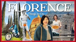 Best things to do in Florence, Italy 2023 for the first timers l 3 days in Florence Travel Vlog