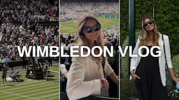 My first time at Wimbledon 🎾 🏆🍓🇬🇧