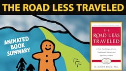 The Road Less Traveled Book Summary (Animated) | M Scott Peck | 5 Lessons To Grow Spiritually