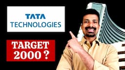 Tata Tech Share Analysis 🧐 | Tata tech Share target 2000 ₹ ? Tata tech result analysis 🧐