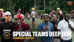 From the Sideline: Special Teams Exclusive & Top 5 QBs | Command Center | Washington Commanders