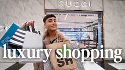 LUXURY SHOPPING FOR MY BFFS + HAUL | VLOGMAS DAY 13